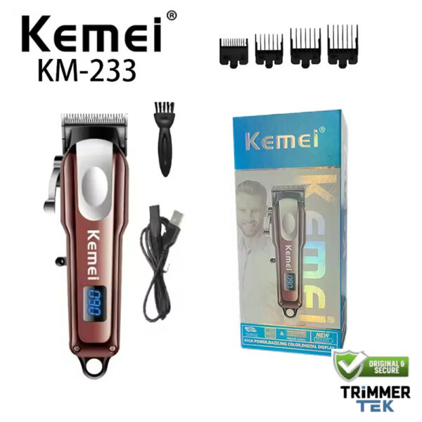 Kemei KM-233 Professional Hair and Beard Trimmer