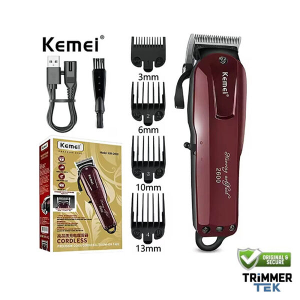 Kemei KM-2600 Professional Hair Clipper and Beard Trimmer